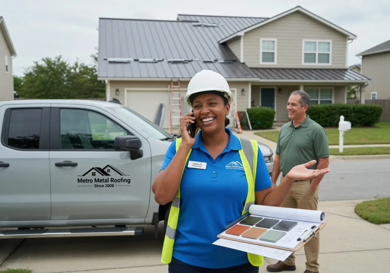 Storm Damage Metal Roof Repair in Milesburg, PA